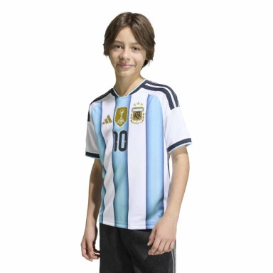 CAMISETA FÚTBOL LOCAL SELECCIÓN ARGENTINA 26 MESSI NIÑOS ADIDAS