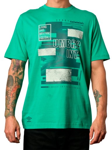 POLO ESTAMPADO HOMBRE UMBRO DR24023-MNT