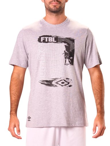 POLO ESTAMPADO HOMBRE UMBRO DR24024-MEL