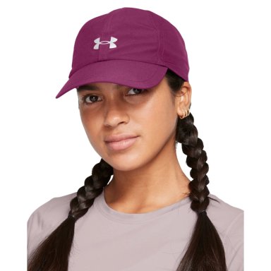 GORRA UNDER ARMOUR LAUNCH ADJ-PPL PARA MUJER