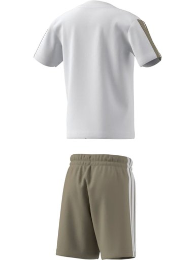 CONJUNTO POLO INFANTIL UNISEX ADIDAS ESSENTIALS - 3