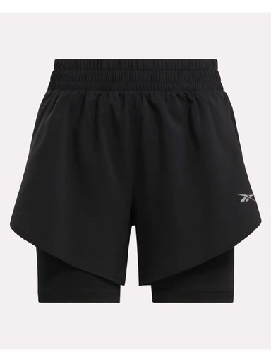 SHORT DEPORTIVO MUJER REEBOK 2 IN 1 SHORTS - 4