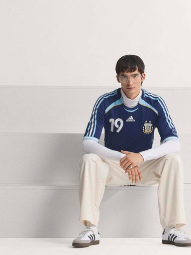 POLO HOMBRE ADIDAS ARGENTINA VISITANTE MESSI 2006 - 4