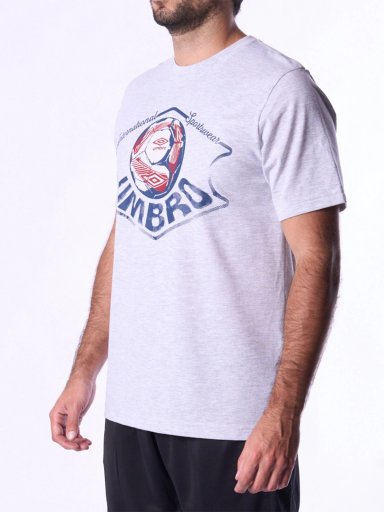 POLO ESTAMPADO HOMBRE UMBRO DR24028-ASH - 2