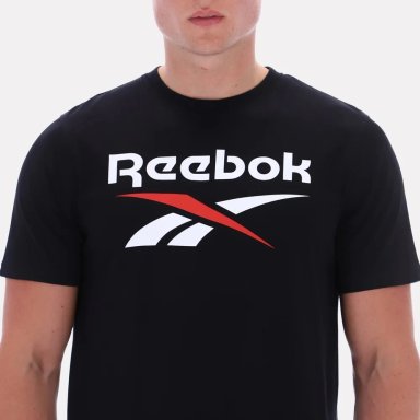 POLO DEPORTIVO CLÁSICO ALGODÓN HOMBRE REEBOK BRUNO BIG LOG CREW - 4
