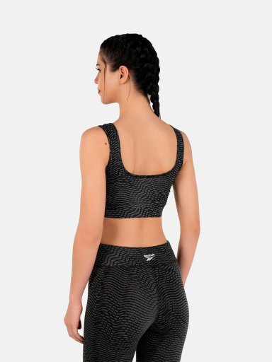 TOP DEPORTIVO MUJER REEBOK Q2 HYPE PACK COTTON AOP TOPLETTE - 2