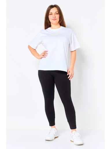 POLERA DEPORTIVA MUJER REEBOK BLANCO W CHEST VECTOR LOGO TEE - 3