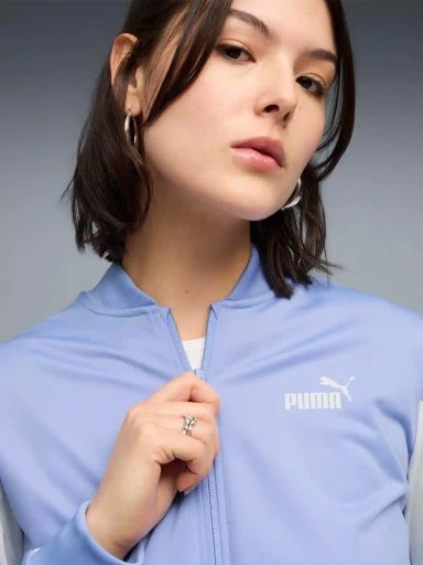CONJUNTO BUZO MUJER PUMA MORADO POLY BASEBALL SUIT CL - 3
