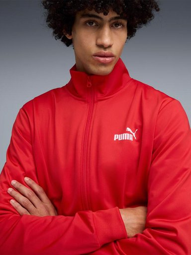 CONJUNTO BUZO HOMBRE PUMA ROJO ESS POLY SUIT - 3