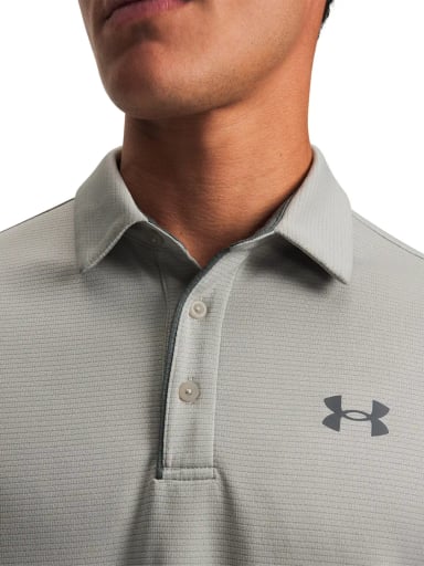 POLO DEPORTIVO HOMBRE UNDER ARMOUR GRIS TECH POLO - 3