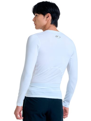 POLO MANGA LARGA HOMBRE UNDER ARMOUR BLANCO - 2