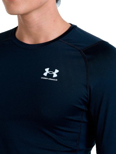 POLO MANGA LARGA HOMBRE UNDER ARMOUR NEGRO - 3