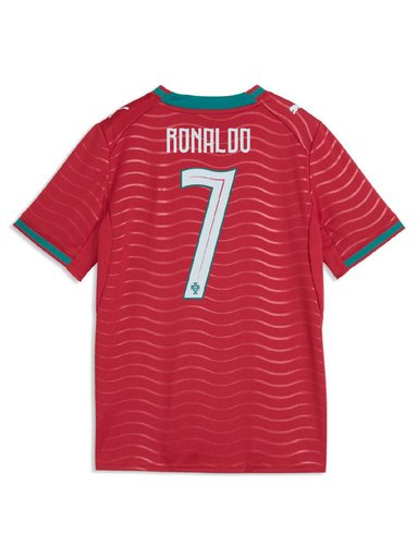 CAMISETA JUVENIL HOMBRE PUMA SELECCIÓN PORTUGAL LOCAL ROJO - 2