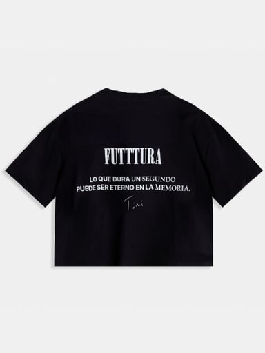 POLO TINI UA NEGRO CROP - FUTTTURA - 2