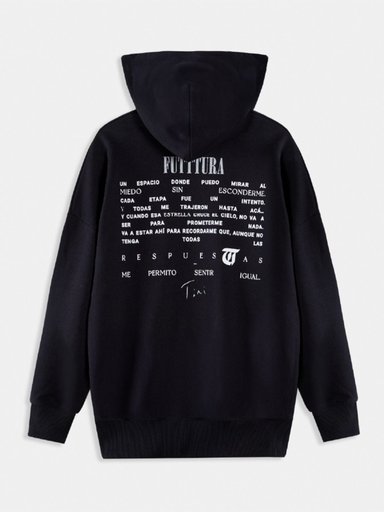 POLERA TINI UA NEGRO RIVAL TERRY - FUTTTURA - 2