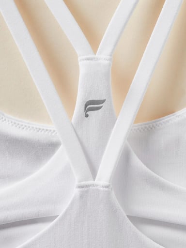 TOP DEPORTIVO MUJER FABLETICS BLANCO LOW IMPACT - 6