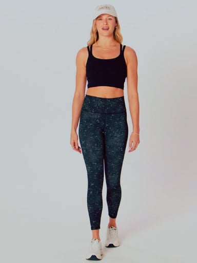 TOP DEPORTIVO MUJER FABLETICS AZUL LONGLINE - 5