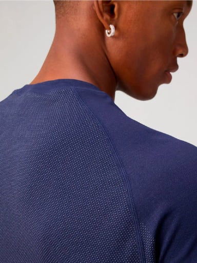 POLO DEPORTIVO HOMBRE FABLETICS AZUL THE TRAINING - 3