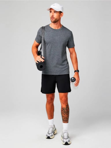 POLO HOMBRE FABLETICS GRIS OSCURO THE 24-7 - 3