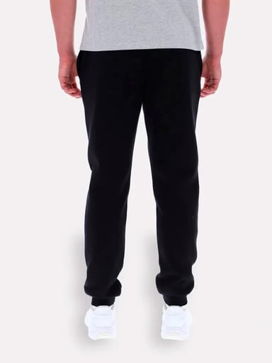 PANTALÓN BUZO ALGODÓN HOMBRE REEBOK NEGRO - 2