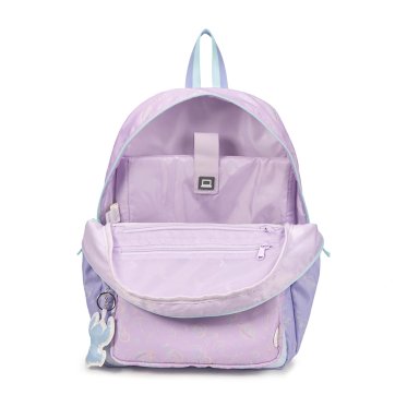 MOCHILA ESCOLAR PORTA JASMINE FLUFFY STITCH - 5