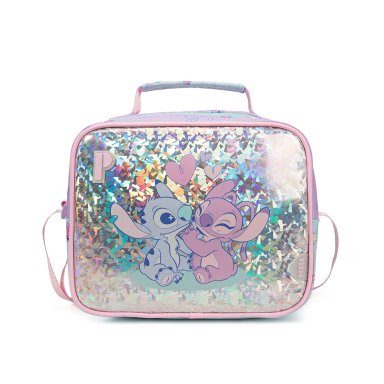 LONCHERA ESCOLAR PORTA VANY STITCH & ANGEL - 1