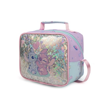 LONCHERA ESCOLAR PORTA VANY STITCH & ANGEL - 2