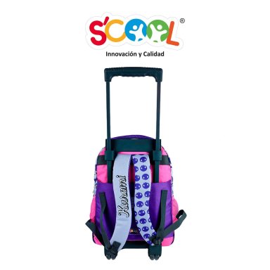 SET ESCOLAR MOCHILA CON RUEDAS HELLO KITTY PLUS EVA 3D KUROMI 805311 - 3