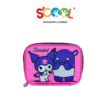 SET ESCOLAR MOCHILA CON RUEDAS HELLO KITTY PLUS EVA 3D KUROMI 805311 - 6
