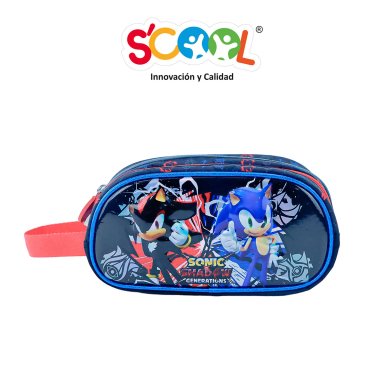 CARTUCHERA ESCOLAR MAGIC SONIC 805598