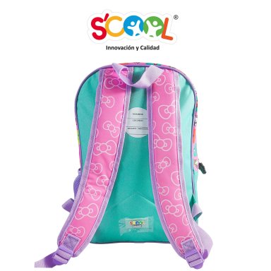 SET ESCOLAR MOCHILA HELLO KITTY OFIC 2BOL 3D 805419 - 3