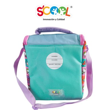SET ESCOLAR MOCHILA HELLO KITTY OFIC 2BOL 3D 805419 - 5