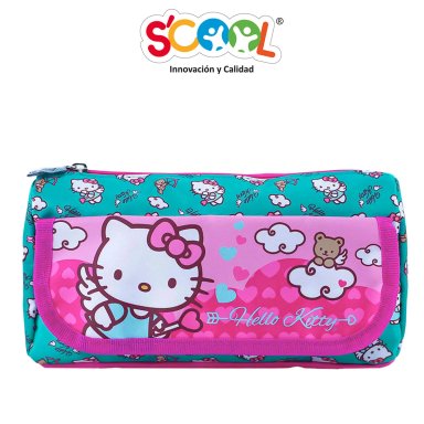 SET ESCOLAR MALETA MEDIANA HELLO KITTY 3D 804369 - 6