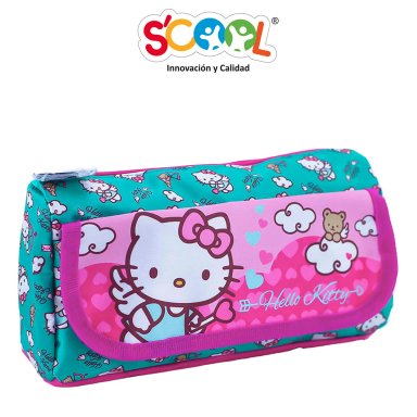SET ESCOLAR MALETA MEDIANA HELLO KITTY 3D 804369 - 7