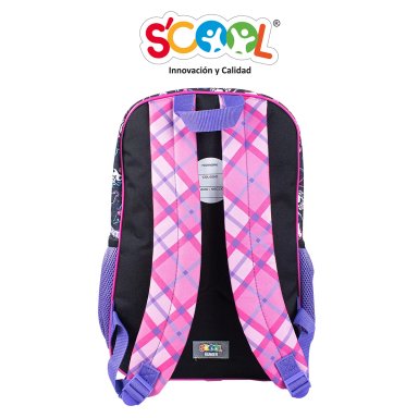 SET ESCOLAR MOCHILA HELLO KITTY DLX OFI EVA 3D KUROMI 804814 - 3