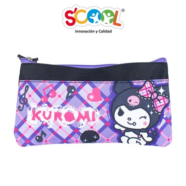 SET ESCOLAR MOCHILA HELLO KITTY DLX OFI EVA 3D KUROMI 804814 - 6