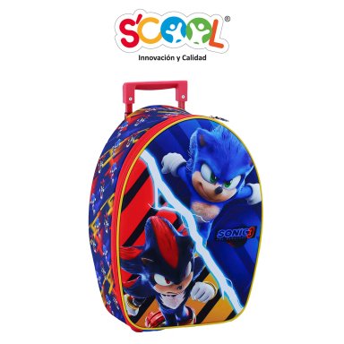 SET ESCOLAR MALETA SONIC 3D MOV 804658