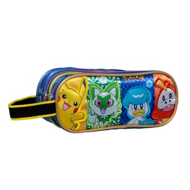 CARTUCHERA ESCOLAR POKEMON PIKACHU MEDIA