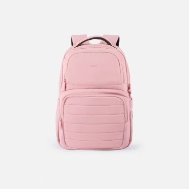 MOCHILA ESCOLAR CREPIER CAMILLE GRANDE ROSADO HIELO