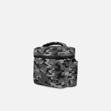 LONCHERA ESCOLAR CREPIER SAHIR GRANDE CAMUFLADO NEGRO - 2