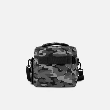 LONCHERA ESCOLAR CREPIER SAHIR GRANDE CAMUFLADO NEGRO - 3