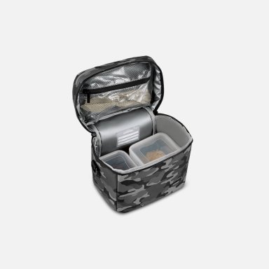 LONCHERA ESCOLAR CREPIER SAHIR GRANDE CAMUFLADO NEGRO - 5