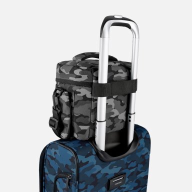 LONCHERA ESCOLAR CREPIER SAHIR GRANDE CAMUFLADO NEGRO - 6