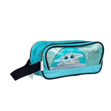 CARTUCHERA ESCOLAR NIDO SATAR WARS MANDALORIAN COLEC C