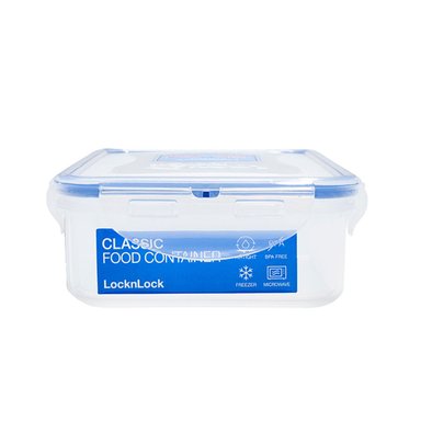 TAPER HERMÉTICO RECTANGULAR CON 2 DIVISIONES LOCK & LOCK 550 ML - 3