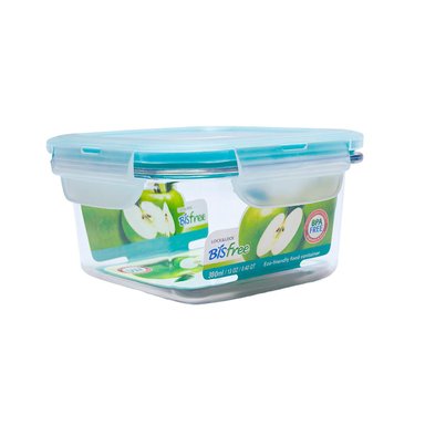 TAPER TRITÁN TABLETOP CUADRADO LOCK & LOCK 380 ML - 1