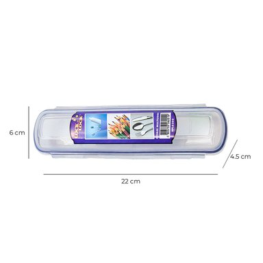 PACK X3 TAPER MULTIUSO LARGO LOCK & LOCK  22 CM - 5