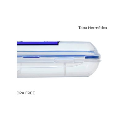PACK X3 TAPER MULTIUSO LARGO LOCK & LOCK  22 CM - 6