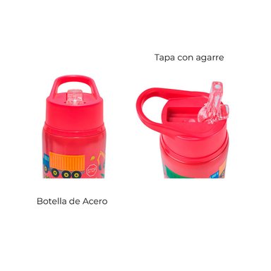 BOTELLA PARA NIÑOS ACERO INOXIDABLE 18 OZ MASHPEE DECO COOLGEAR - 6