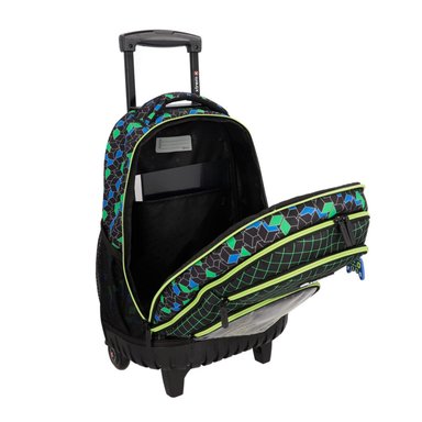 MALETA ESCOLAR CON RUEDAS XTREM CROSS 6XT BLACK GAMER - 4